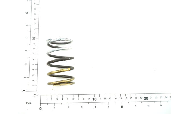 Druckfeder gold/weiß 4,5 X 42,5 X 82